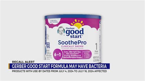 Some Gerber infant formulas recalled over bacteria concerns